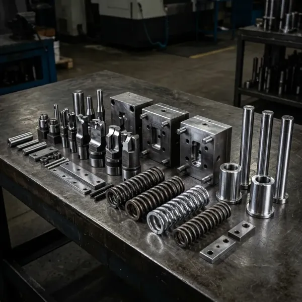 PET mold trial T1 sampling and defect inspection — cavity temperature mapping